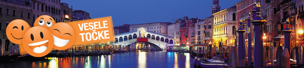 Enodnevni izlet v Benetke za 2 osebi