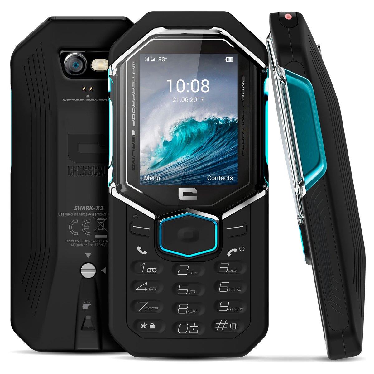 Mobilni telefon Crosscall Shark-X3, črna