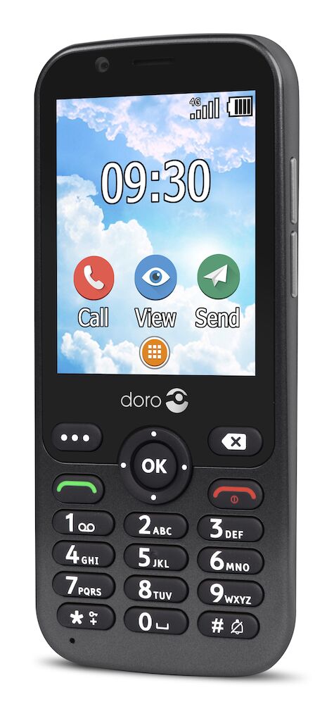 Mobilni telefon DORO 7010, siva