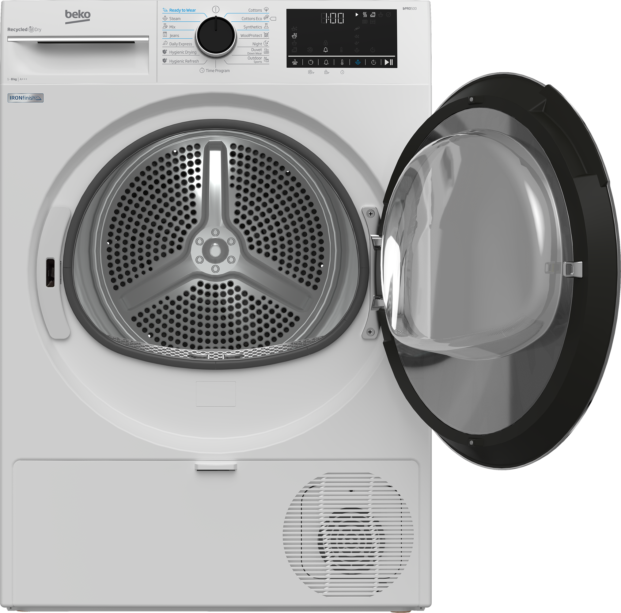 Sušilni stroj Beko B5T68243, bela