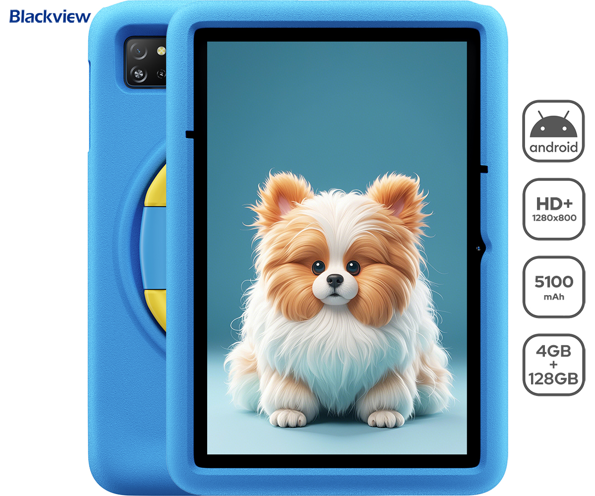 Tablični računalnik, Blackview TAB A6 KIDS, 10.1, 4GB+128GB, Android, modra