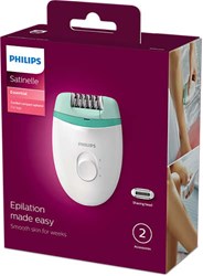 Žični kompaktni epilator Philips BRE245/00 Satinelle Essential