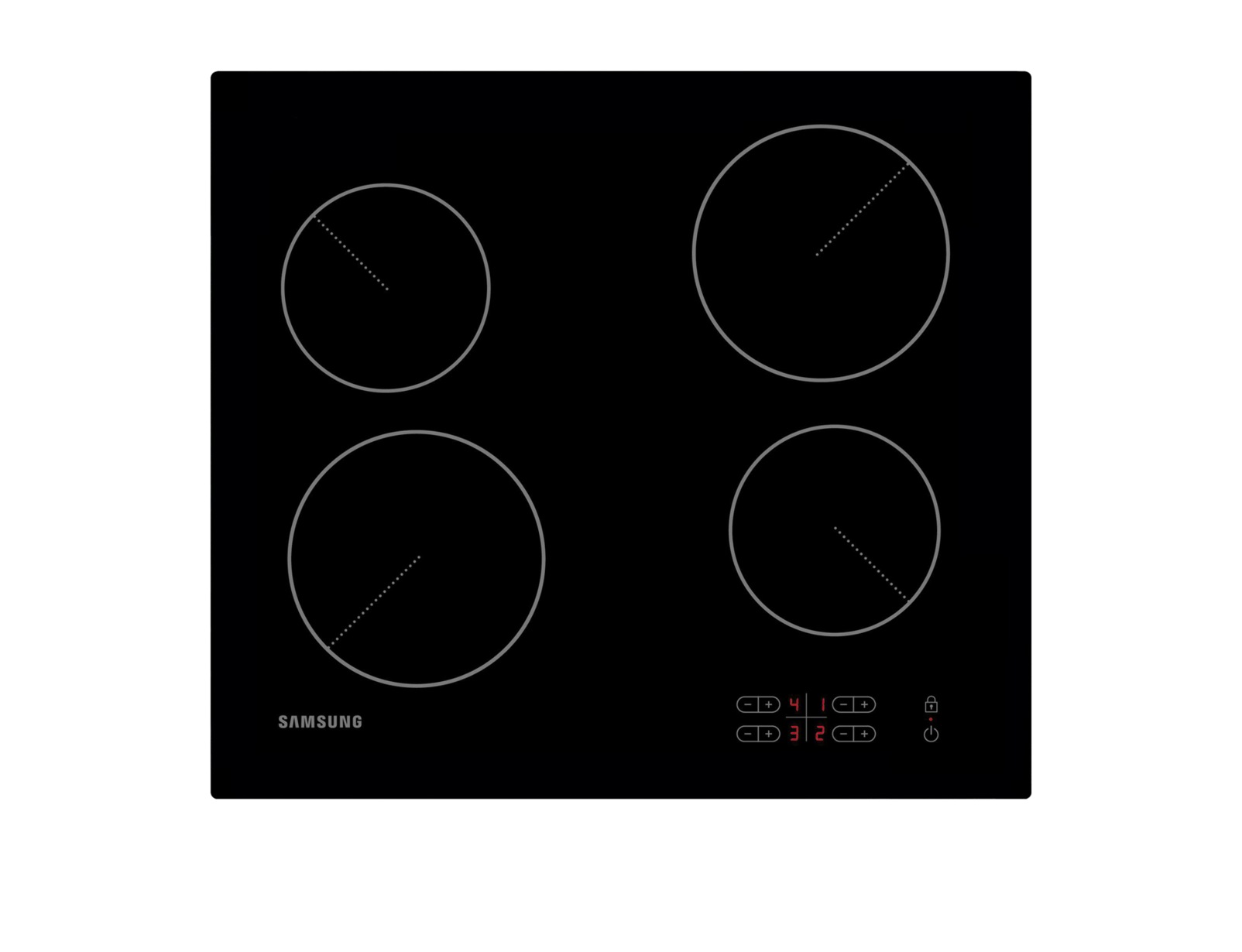 Kuhalna plošča Samsung CTR464EB01 steklokeramika, črna