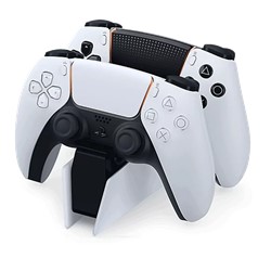 Polnilna postaja Sony Playstation PS5 Dualsense, bela