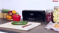 Vakumska pakirna naprava Tefal VT254070, črna