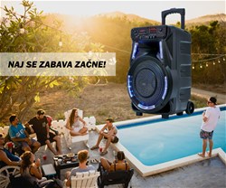 Karaoke zvočni sistem MANTA SPK5033, Bluetooth 5.0, TWS