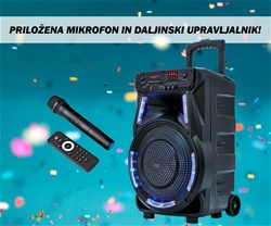 Karaoke zvočni sistem MANTA SPK5033, Bluetooth 5.0, TWS