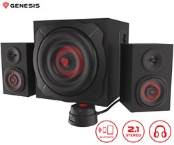 Zvočniki Genesis HELIUM 610BT, Stereo 2.1, Bluetooth, 60W