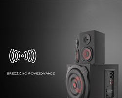 Zvočniki Genesis HELIUM 610BT, Stereo 2.1, Bluetooth, 60W
