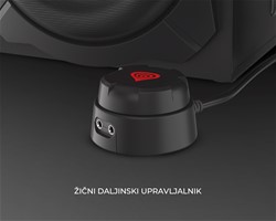 Zvočniki Genesis HELIUM 610BT, Stereo 2.1, Bluetooth, 60W