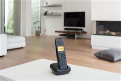 DECT Stacionarni telefon A170, črne barve, OE
