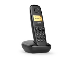 DECT Stacionarni telefon A170, črne barve, OE