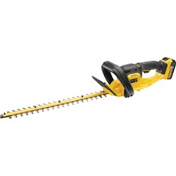 Aku vrtne škarje za živo mejo Dewalt 18 v, 5,0ah DCM563P1