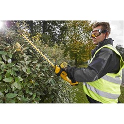 Aku vrtne škarje za živo mejo Dewalt 18 v, 5,0ah DCM563P1