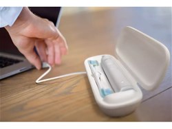 Električna zobna ščetka z app Philips Sonicare HX9911/27 DiamondClean 9000, bela
