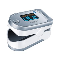Pulzni oksimeter Beurer PO 60, srebrno-bela