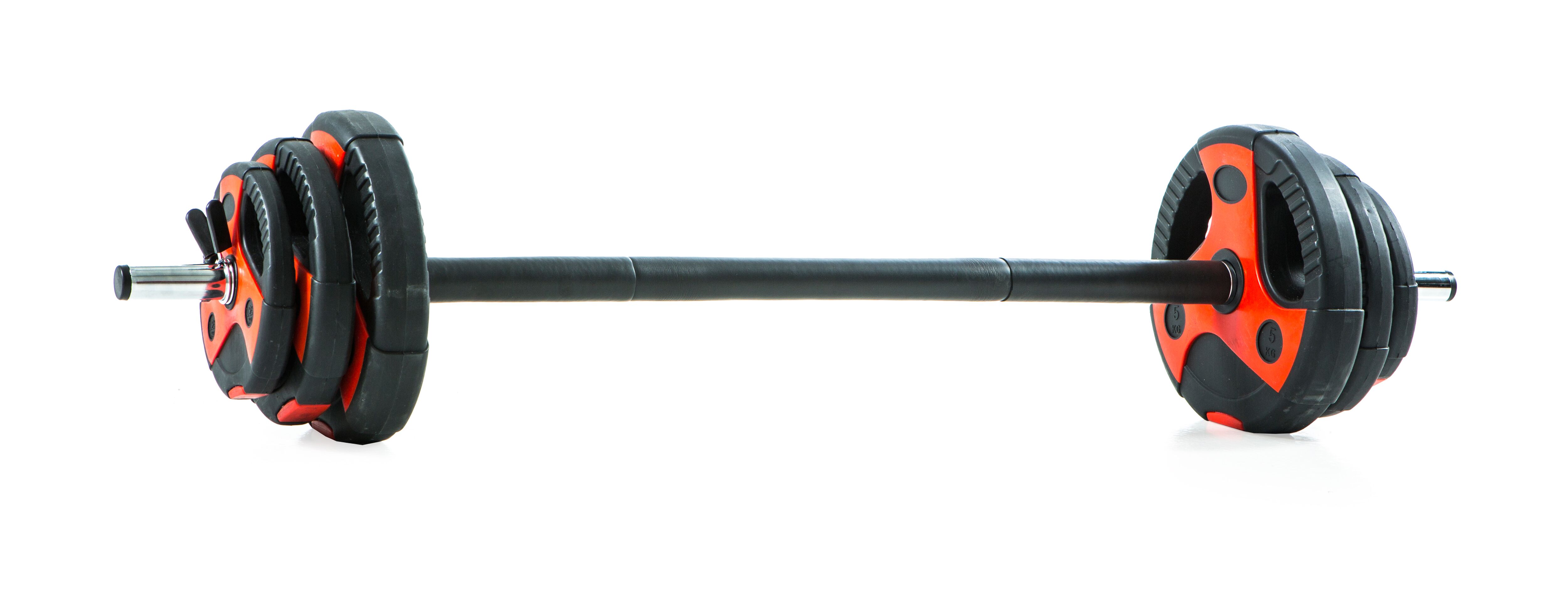Uteži GYMSTICK Vinyl set 20KG, črna