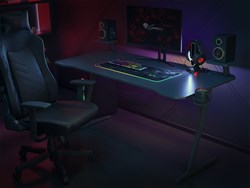 Gaming miza GENESIS HOLM 510 RGB,  črna