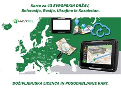 GPS navigacija NAVITEL E707