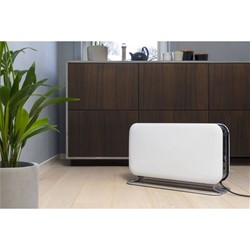 MILL konvekcijski LED radiator jeklo 2200W