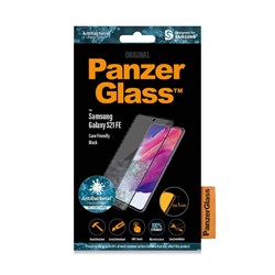 Zaščitno steklo PANZERGLASS Galaxy S21 FE, črna