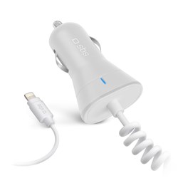 Avtopolnilec SBS Lightning Fast Charge, bela