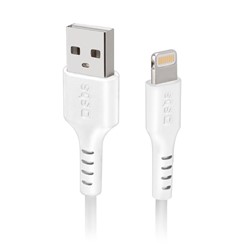 Kabel SBS Lightning USB 2.0 1M, bela