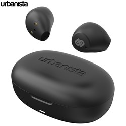 Brezžične slušalke URBANISTA LISBON, Bluetooth 5.2, TWS, črne (Midnight Black)