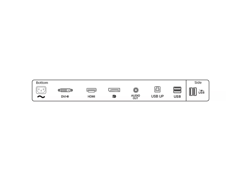 LED monitor Philips 275B1 QHD IPS B-line