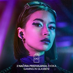URBANISTA SEOUL brezžične slušalke, BT 5.2, TWS, do 32 ur, bele