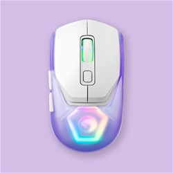 Brezžična gaming miška MARVO FIT PRO G1W , bela