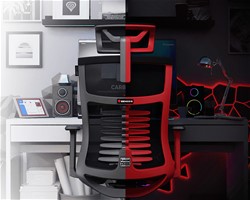 Gaming/pisarniški stol GENESIS ASTAT 700, PureFlowPLUS™, ExoBase™, črn