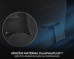 Gaming/pisarniški stol GENESIS ASTAT 700, PureFlowPLUS™, ExoBase™, črn