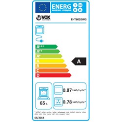 Električni štedilnik VOX EHT 6020 WG