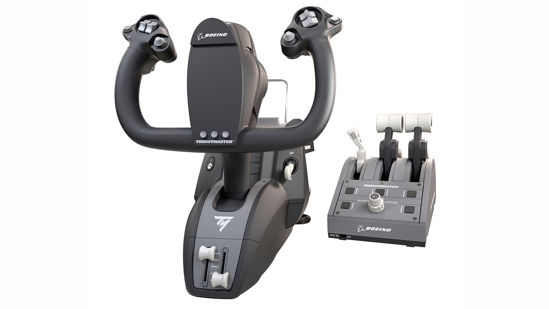 Letalski sistem Thrustmaster CA YOKE PACK BOEING EDITION, črna