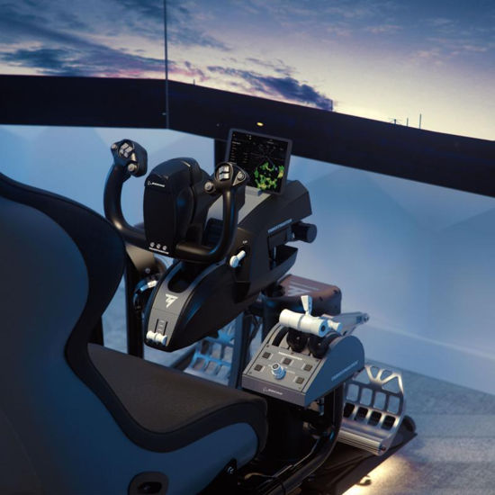 Letalski sistem Thrustmaster CA YOKE PACK BOEING EDITION, črna