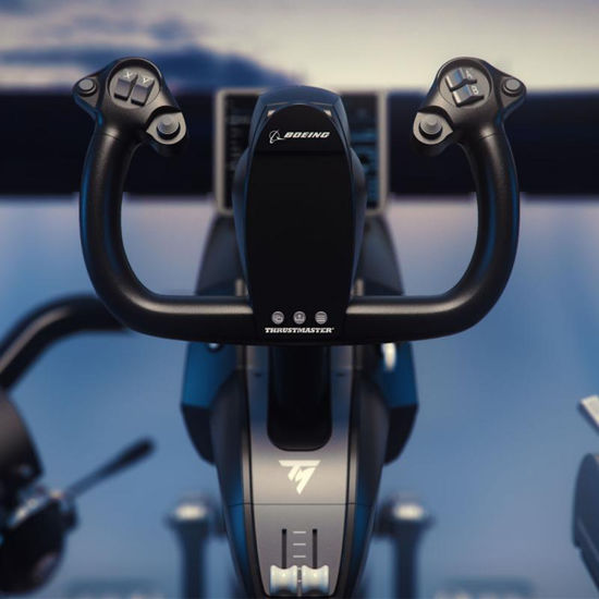 Letalski sistem Thrustmaster CA YOKE PACK BOEING EDITION, črna