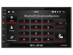Avtoradio BLOW AVH9930, Android 11,7-palčen zaslon na dotik, 2 DIN, 2GB RAM,črna