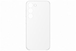Silikonski ovitek za Samsung Galaxy S23 prozoren