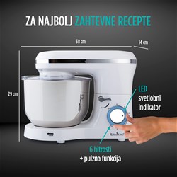 Kuhinjski robot Rosmarino Infinity PRO, bela