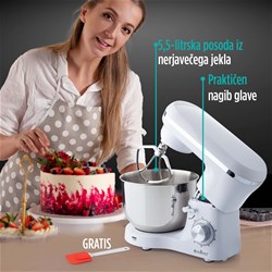 Kuhinjski robot Rosmarino Infinity PRO, bela
