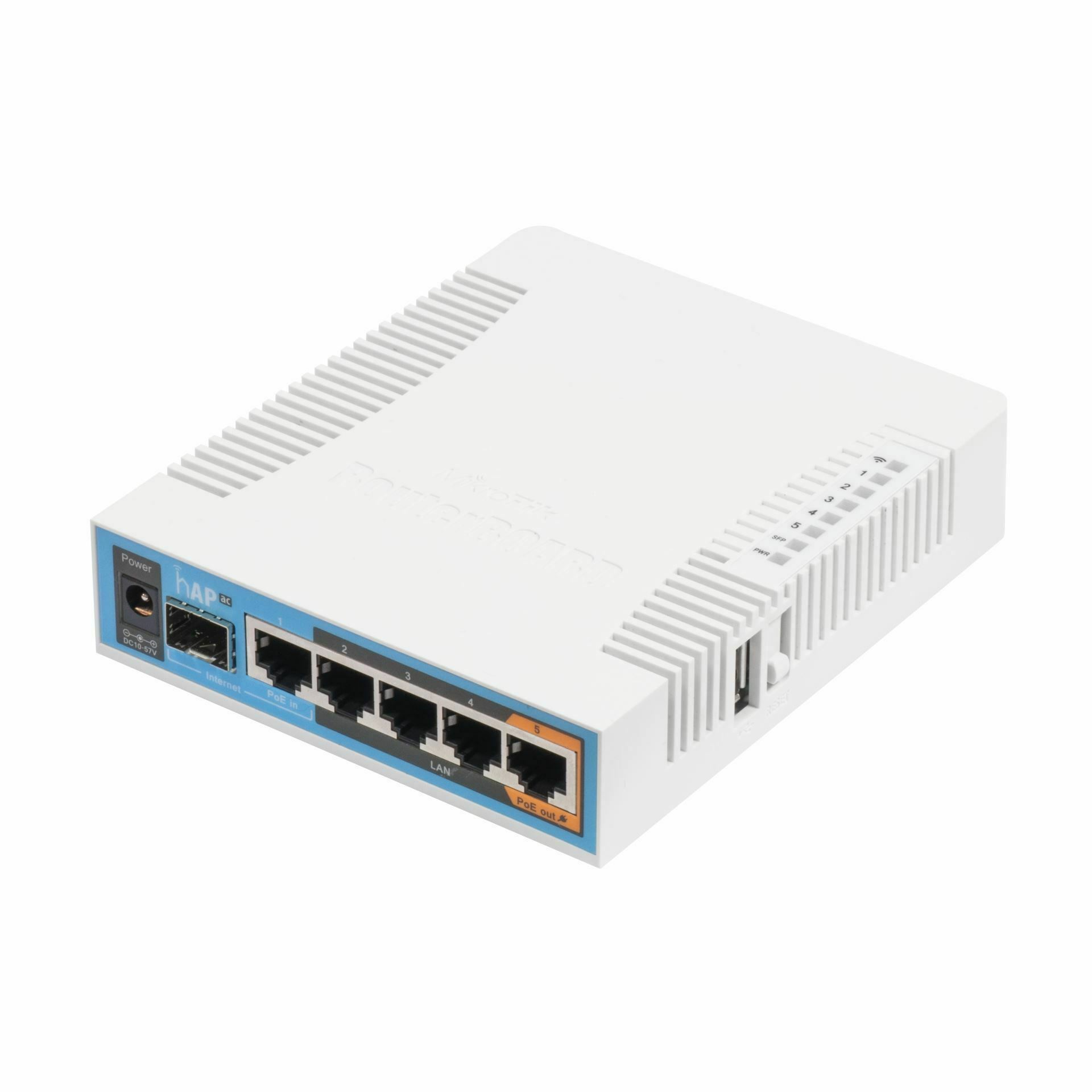 Brezžični usmerjevalnik MikroTik RB962UiGS-5HacT2HnT hAP ac