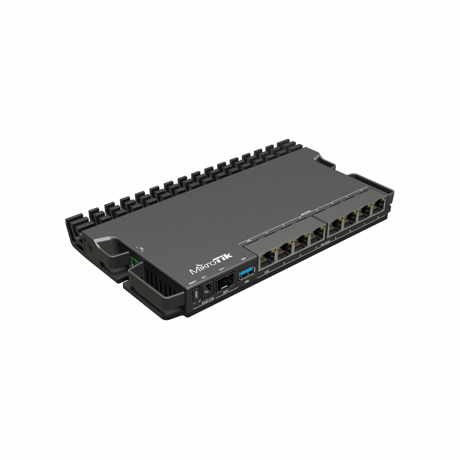 Usmerjevalnik MikroTik RB5009UPr+S+IN 7-port Giga PoE 1x2.5G 1xSFP+