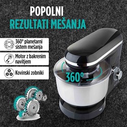 Kuhinjski robot Rosmarino Infinity PRO, črna