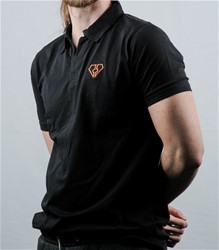Moška polo majica Diamant Esport, XL, črna