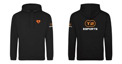 Pulover s kapuco Diamant Esport, S, črna