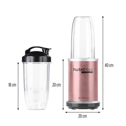 Mešalnik Rosmarino NutriMax PRO Infinity, rosegold