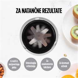 Mešalnik Rosmarino NutriMax PRO infinity, siva