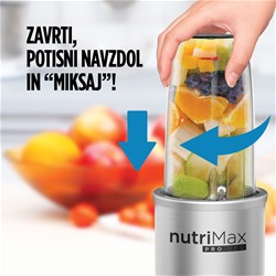 Mešalnik Rosmarino NutriMax PRO infinity, siva