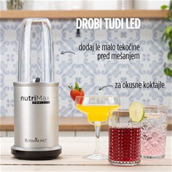 Mešalnik Rosmarino NutriMax PRO infinity, siva